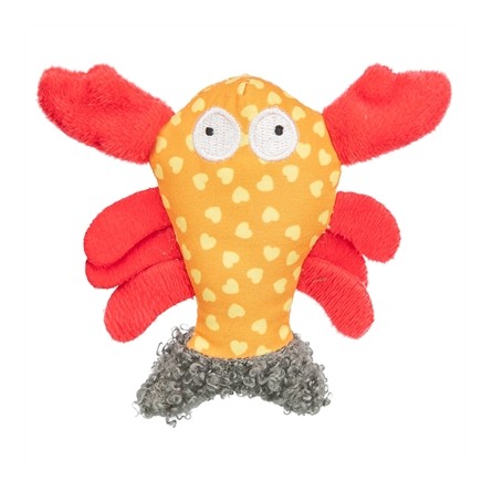 Trixie Kreeft Stof / Pluche Met Kattenkruid / Catnip Oranje