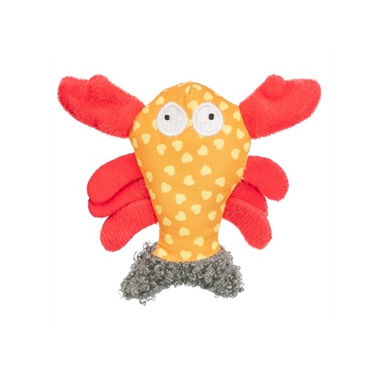 Trixie Kreeft Stof / Pluche Met Kattenkruid / Catnip Oranje