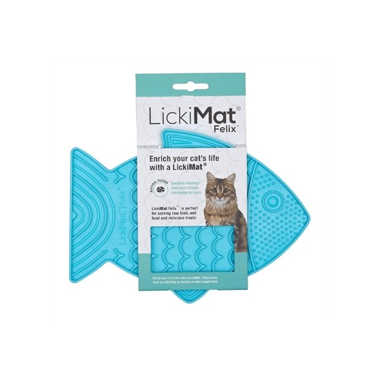 Lickimat Kat Felix Turquoise