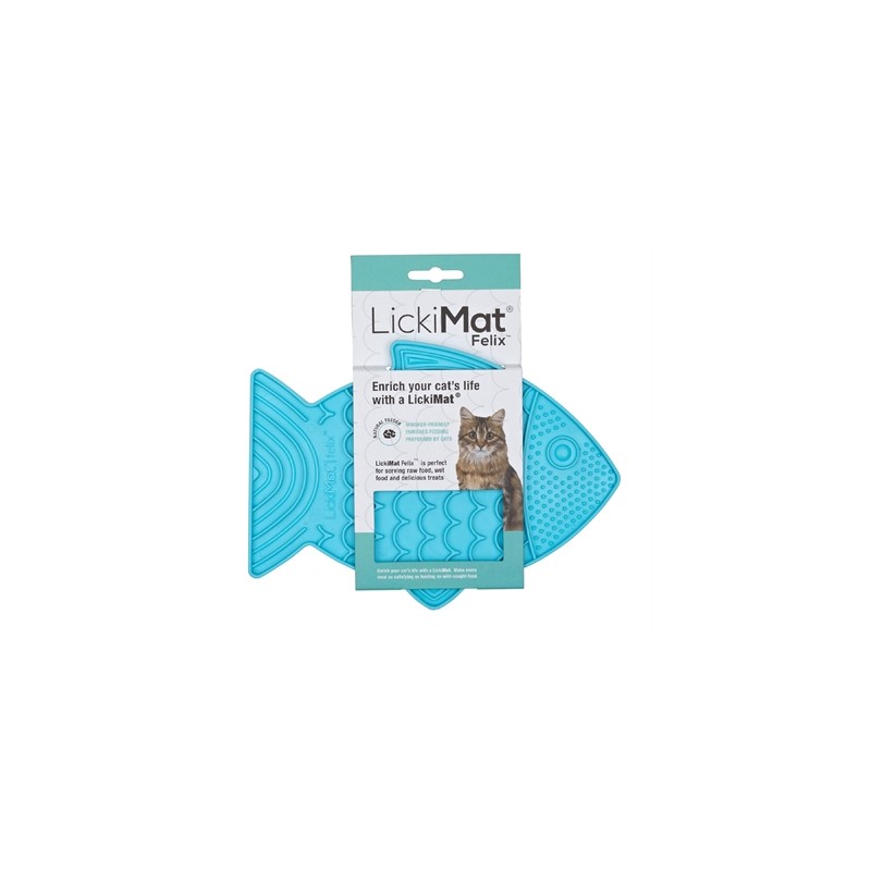 Lickimat Kat Felix Turquoise
