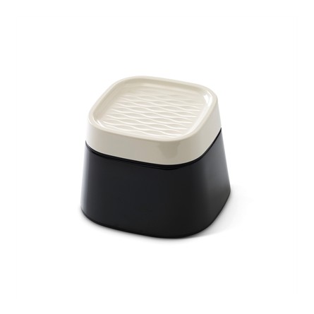 Savic Ergo Cube Voerbak Creme / Zwart