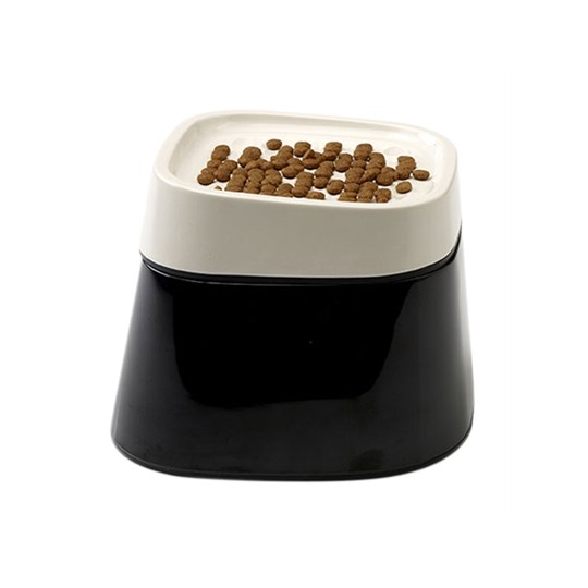 Savic Ergo Cube Voerbak Creme / Zwart