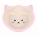 Happy Pet Voerbak Kitten Roze / Creme