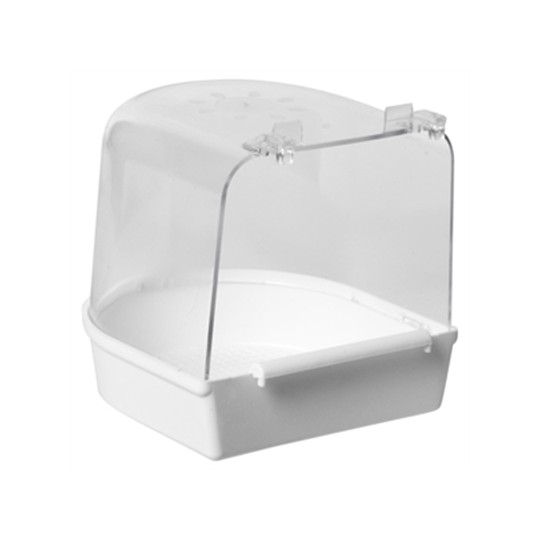 Merkloos Vogelbad Groot Model Wit