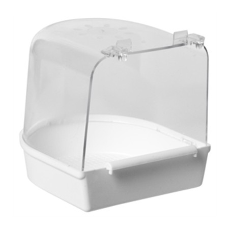 Merkloos Vogelbad Groot Model Wit