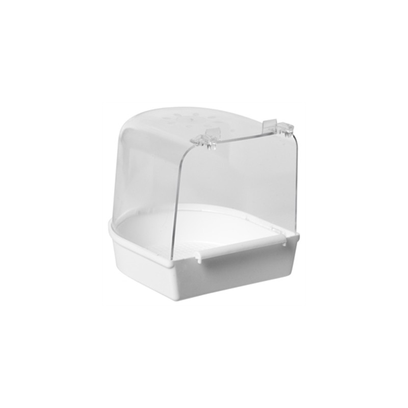 Merkloos Vogelbad Groot Model Wit