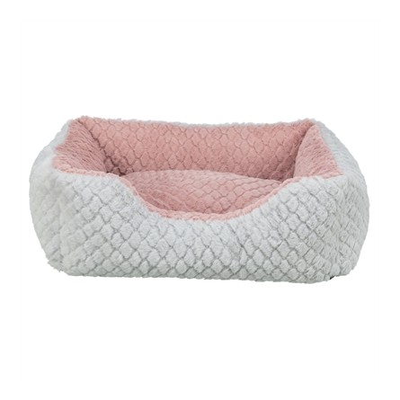 Trixie Hondenmand Kaline Mio Hoekig Grijs / Oudroze