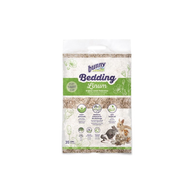 Bunny Nature Bunnybedding Linum Vlasvezel
