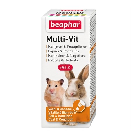 Beaphar Multi-Vitamine Knaagdier En Konijnen