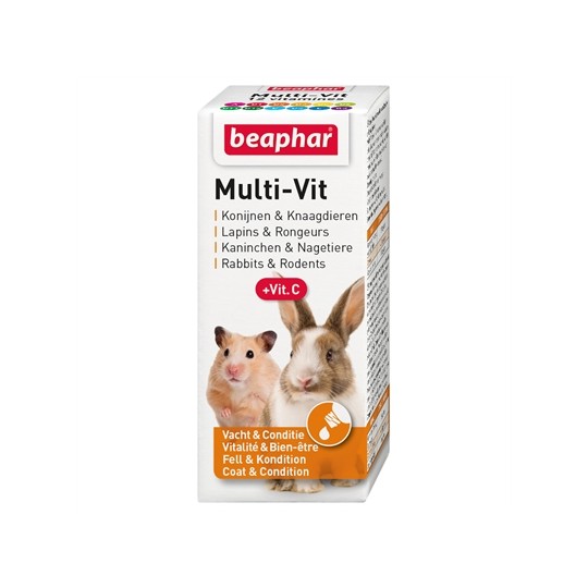 Beaphar Multi-Vitamine Knaagdier En Konijnen