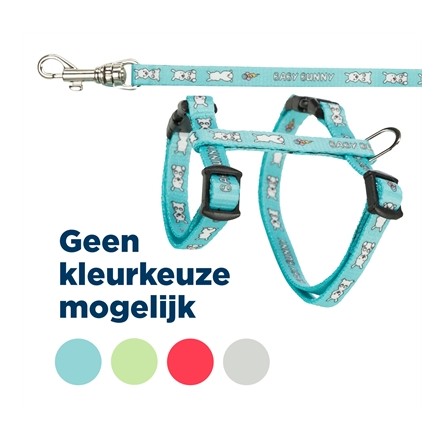 Trixie Konijnentuig Met Riem Baby Bunny Assorti