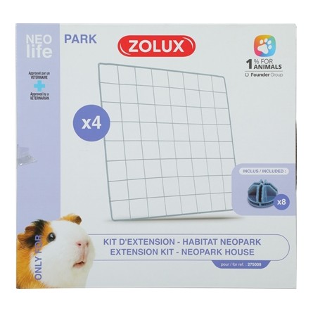 Zolux Neolife Neopark Cavia Uitbereidingsset Gaaspanelen