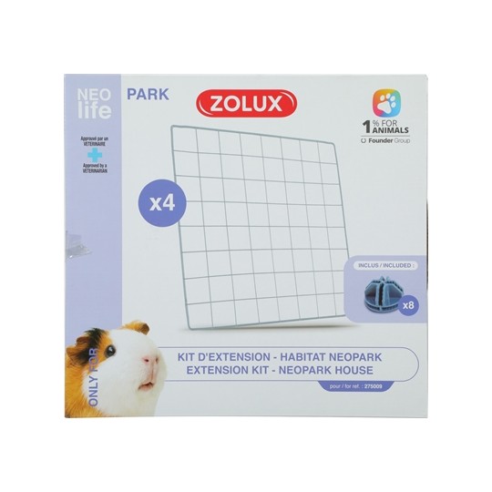 Zolux Neolife Neopark Cavia Uitbereidingsset Gaaspanelen