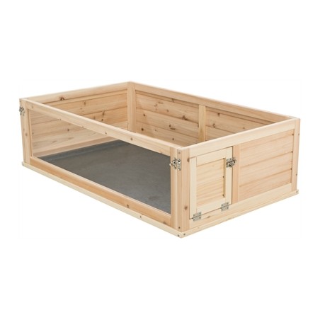 Trixie Indoor Ren Cavia Hout / Plexiglas