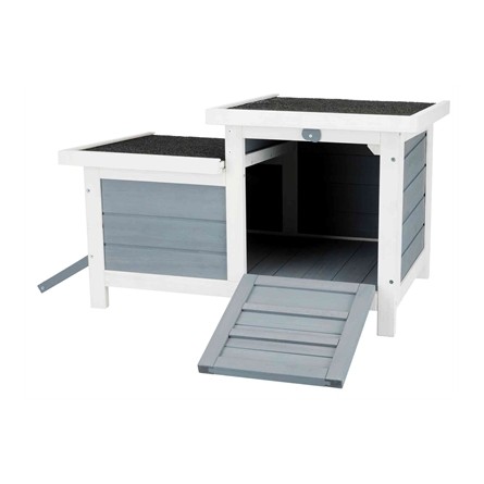 Trixie Knaagdierhuis Met 2 Ingangen Grijs / Wit