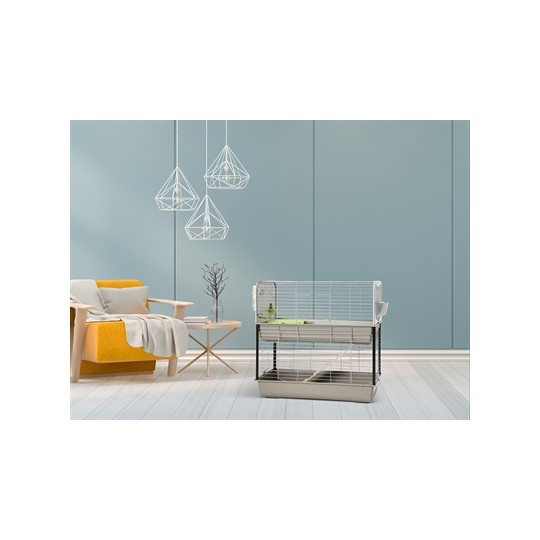 Savic Caesar 3 Knaagdierkooi Dubbel Taupe