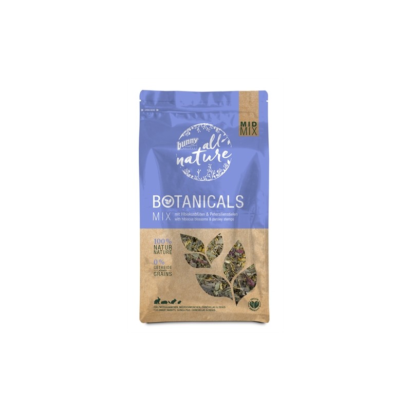 Bunny Nature Botanicals Midi Mix Hibiscusbloesem / Peterselie Stelen