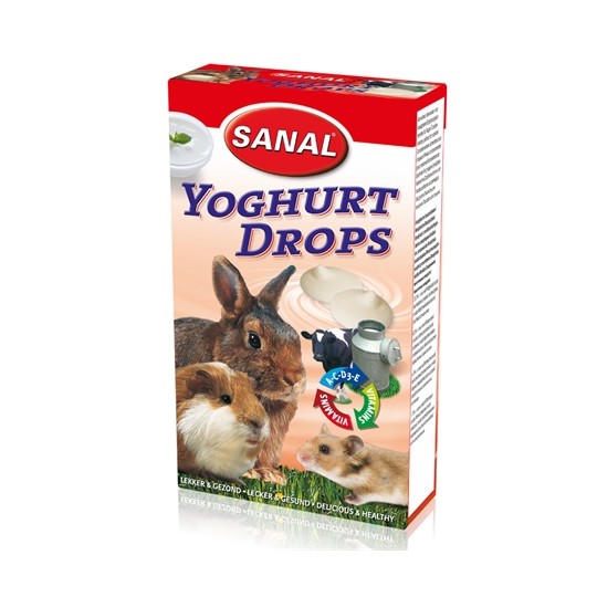 Sanal Knaagdier 3-Pack Drops Yogurt / Salad / Wild Berry