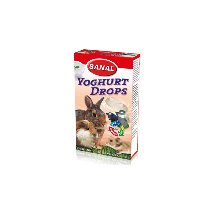 Sanal Knaagdier 3-Pack Drops Yogurt / Salad / Wild Berry