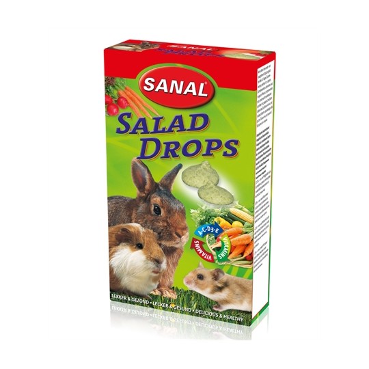 Sanal Knaagdier 3-Pack Drops Yogurt / Salad / Wild Berry