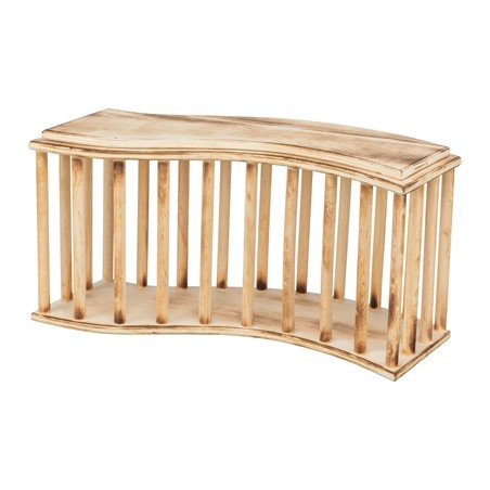 Trixie Hooiruif Met Deksel Hout Gevlamd