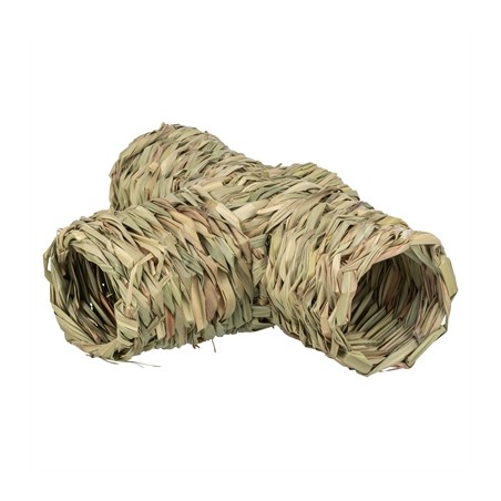 Trixie Tunnel Met Vertakking Hamster Gras