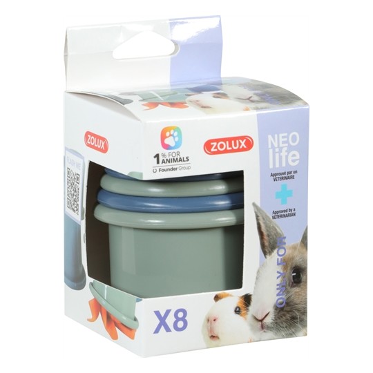 Zolux Neolife Treat Hiding Cup Set