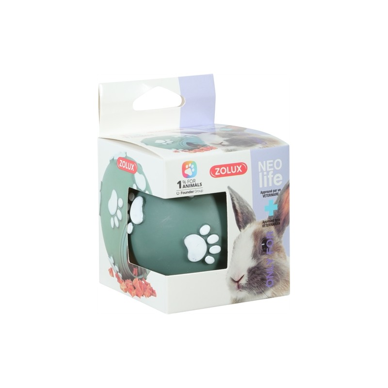 Zolux Neolife Snackbal Konijn Groen