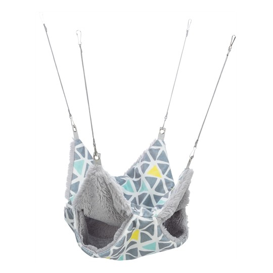Trixie Hangmat Sunny Met 2 Verdiepingen Voor Grote Hamsters Pluche