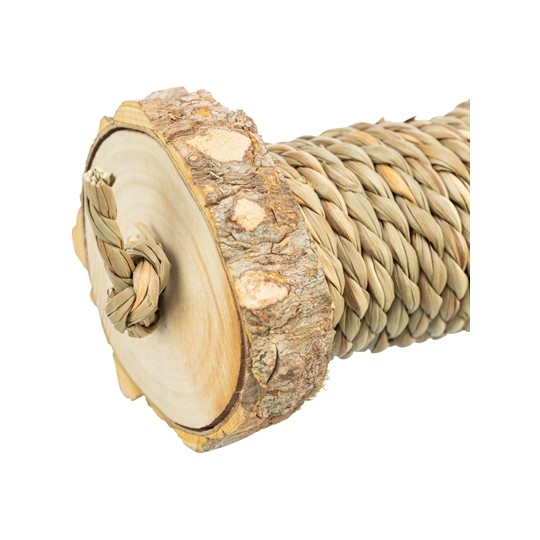 Trixie Speelrol Voor Knaagdieren Met Zeegras Van Hout