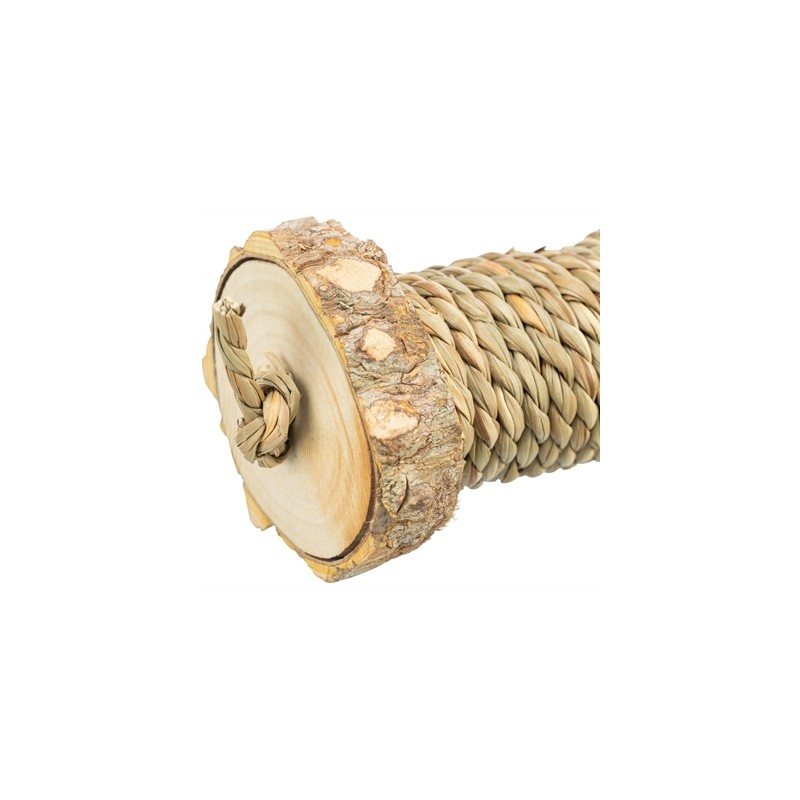 Trixie Speelrol Voor Knaagdieren Met Zeegras Van Hout