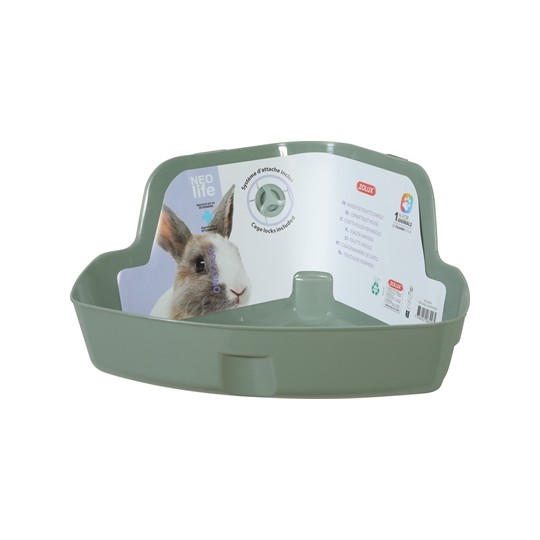 Zolux Neolife Hoektoilet Konijn Groen