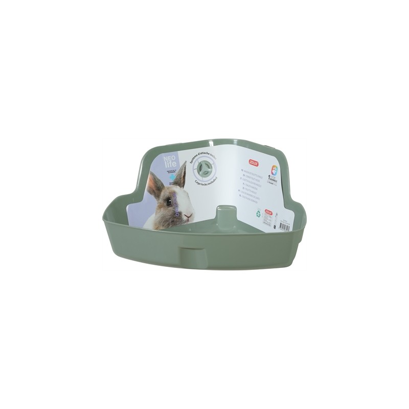 Zolux Neolife Hoektoilet Konijn Groen