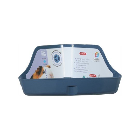 Zolux Neolife Hoektoilet Cavia Blauw
