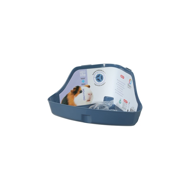 Zolux Neolife Hoektoilet Cavia Blauw