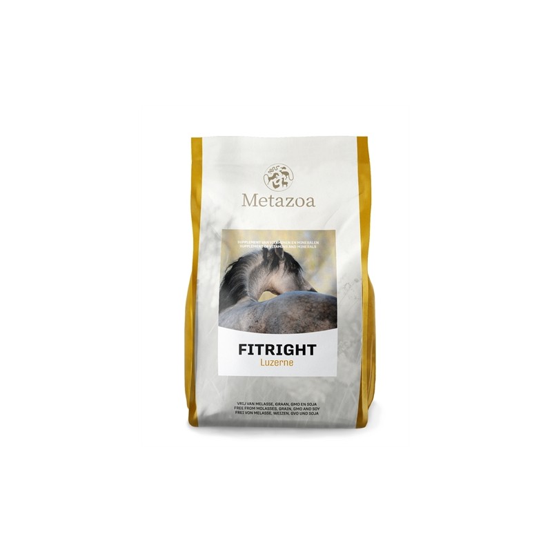 Metazoa Premium Paardenvoeding Fitright Luzerne