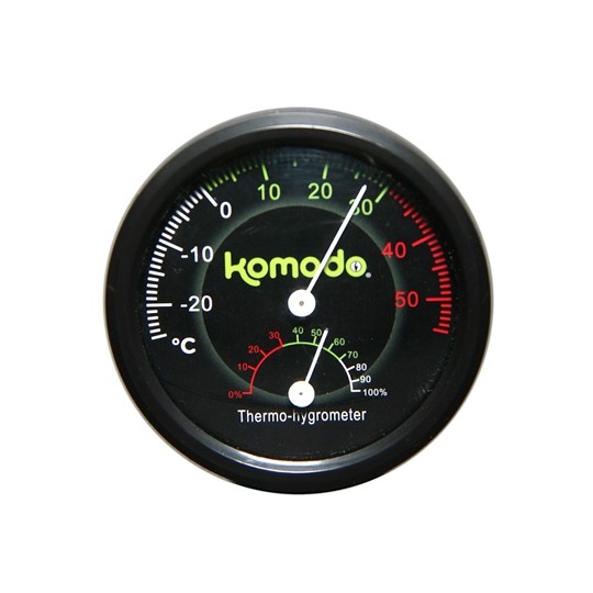 Komodo Thermometer / Hygrometer Analoog