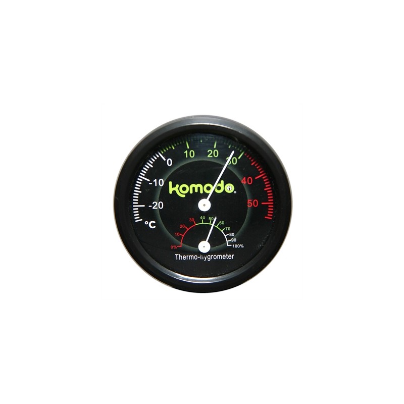 Komodo Thermometer / Hygrometer Analoog