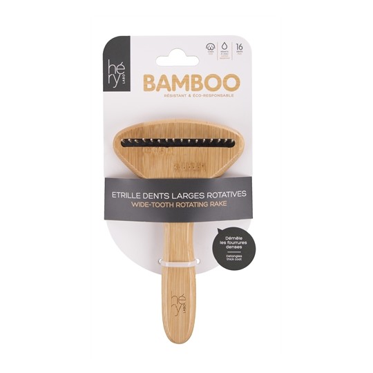 Hery Labo Roskam Grof Met Roterende Tanden Bamboe