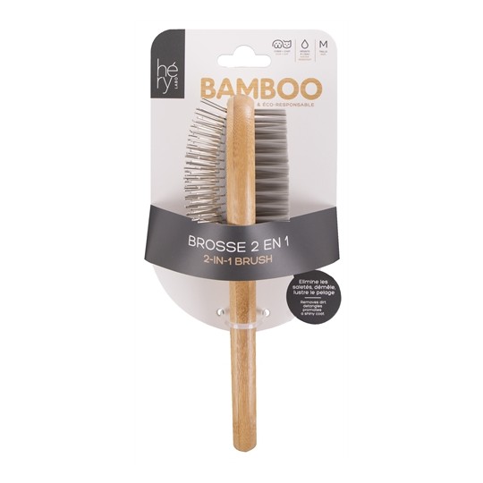 Hery Labo Borstel 2 In 1 Bamboe