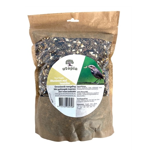 Utopia Strooivoer Met Insecten