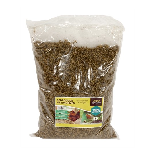 Utopia Meelwormen Voor Kippen En Tuinvogels