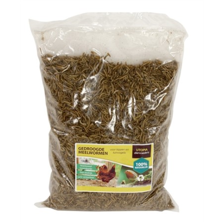 Utopia Meelwormen Voor Kippen En Tuinvogels