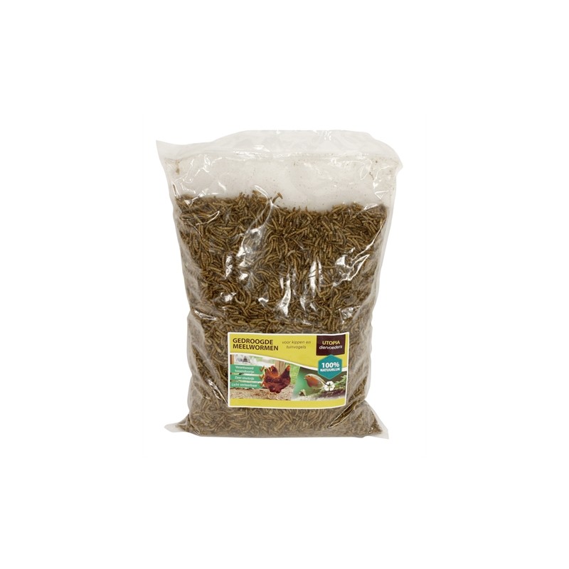 Utopia Meelwormen Voor Kippen En Tuinvogels
