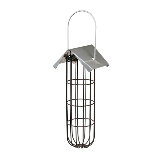 Trixie Mezenbollenhouder Met Dak 4 Bollen Metaal Zwart