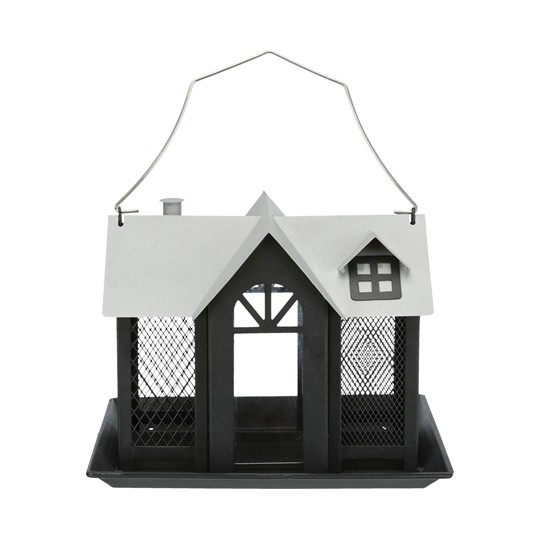 Trixie Voederhuis Villa Metaal Zwart