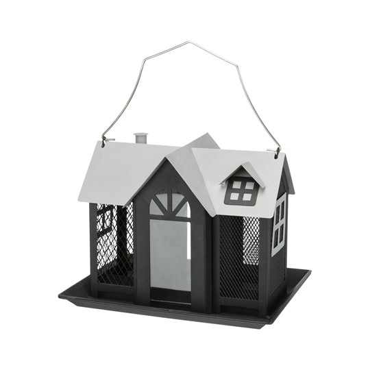 Trixie Voederhuis Villa Metaal Zwart