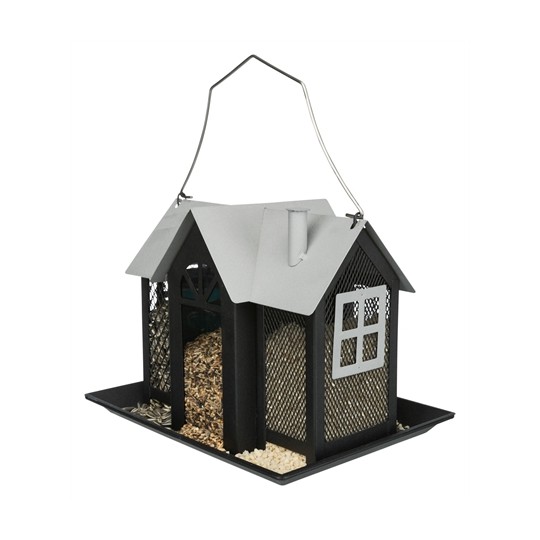 Trixie Voederhuis Villa Metaal Zwart