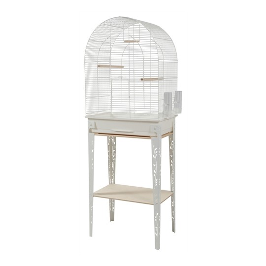 Zolux Vogelkooi Patio Met Standaard Wit