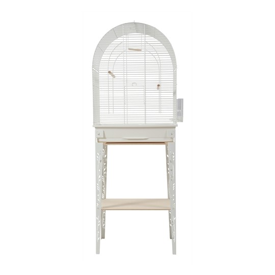 Zolux Vogelkooi Patio Met Standaard Wit